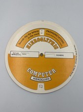 Egyptian Hieroglyphic Computer Pronunciation Circle 1978 Cartouche