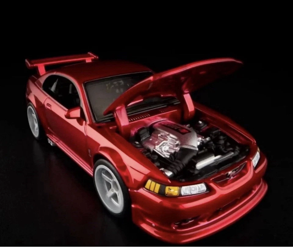 Hot Wheels RLC 2000 Ford Mustang SVT Cobra R Spectraflame Rosso-PREVENDITA confermata - Immagine 2 di 4