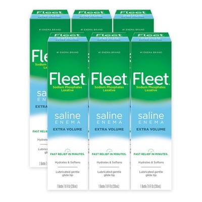 Laxative Saline Enemas for Constipation Relief for Adults, Extra Volume, 7.8 ...