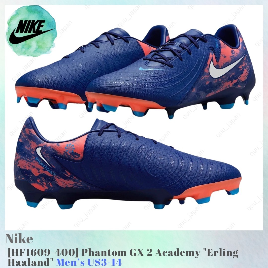 Nike Phantom GX 2 Academy Erling Haaland HF1609-400 Men's US3-14