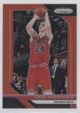 2018-19 Panini Prizm Red Prizm 121/299 Lauri Markkanen #110 on7