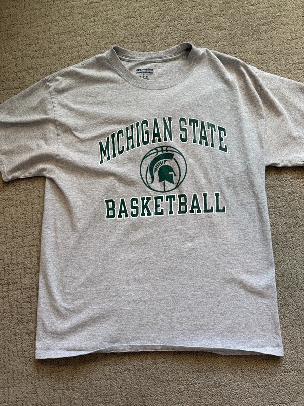 Champion MICHIGAN STATE SPARTAN BASKETBALL TEE