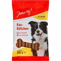 Jeden Tag Hund RöLlchen Mit GeflüGel 200G Packung