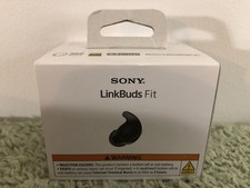 Sealed Sony WF-LS910N LinkBuds Fit True Wireless Noise-Canceling Earbuds Black 