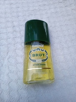 Vintage Faberge Brut 33 After Shave Splash 4.2 oz New Without Box. 