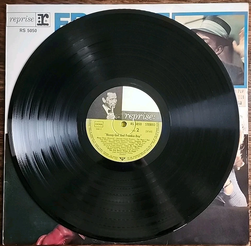 FRANKIE BOY & NANCY GIRL LP RS 5050 German Import Vinyl EX TOP COPY - Image 4 of 4