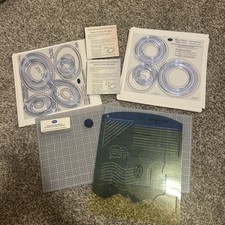 Creative Memories Cutting System Large Lot ofTemplates Shapes Blades patterns