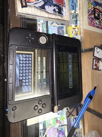 Nintendo 3DS XL System Gold ACRYLIC WORKING 100% LOOSE HINGE + 36 GAMES 