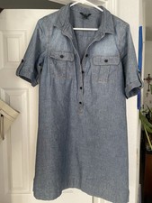 J.Crew denim dress. Size L. Good used condition.
