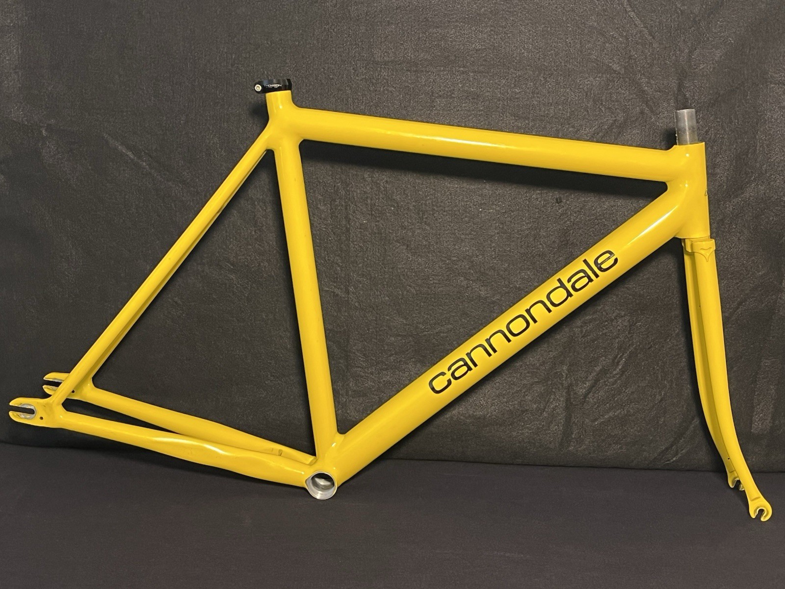 1993 Cannondale Track Bike Frameset Taxi Yellow Respray 52cm Fixed Gear Fixie