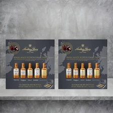 Lot of 2 Anthon Berg Single Malts Scotch Chocolate Bottles 07/02/2025