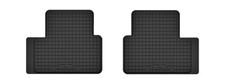 Gummi Fußmatten Hinten für BMW 1 F40 Bj. 2019-  Schwarz 2-tlg NEU
