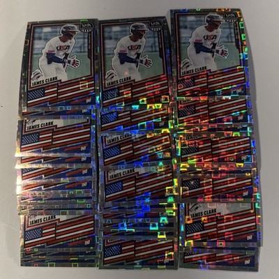 (50) 2026 Panini Stars & Stripes Prism JAMES CLARK Pandora Prism USA   