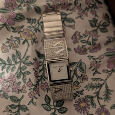 Armani Exchange Womens Square Analog Quartz W...