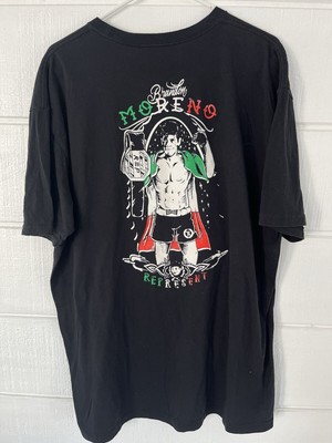  Represent LTD Fighter Brandon Moreno Mexico Black T Shirt Size 2XL