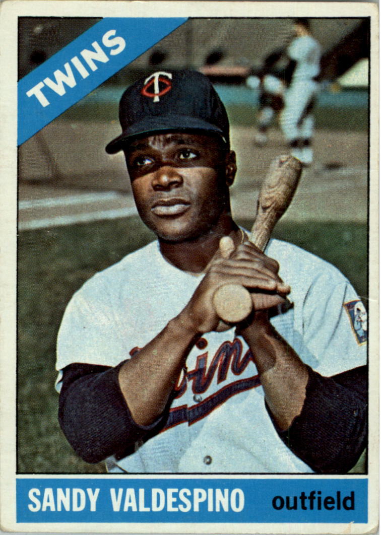 1966 Topps #56 Sandy Valdespino - VG