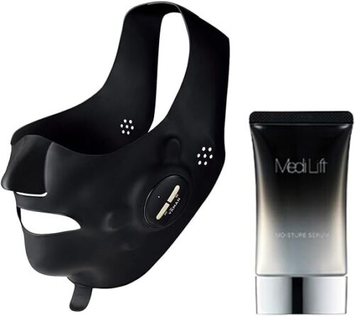 YA-MAN EMS Facial Equipment Medilift Plus Serum Set EPM18BB2 Black Japan NEW - Picture 5 of 11