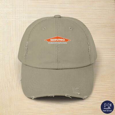 Servrpro Franchise Logo Unisex Distressed Cap