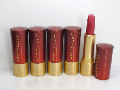 BOURJOIS ROUGE CONNECTION LIPSTICK MODELE 11 0.1 OZ NWOB LOT OF 5