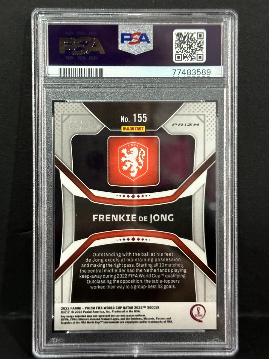 その他 fankie de jong panini prizm Qatar 2022 Panini Prizm World Cup Qatar Frenkie de Jong #155 for sale | eBay