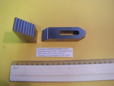 DIN 6314 ä. Spanneisen mit Unterlagen mit Stufen TK zu M8 Nute 9 mm Höhe 0-54