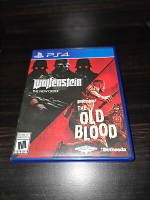 Wolfenstein: The Two Pack - Sony PlayStation 4 PS4 The New Order The Old Blood