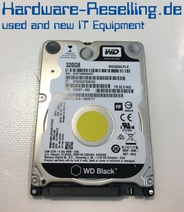 Western Digital 320GB 7.2K SATA 2.5" WD5000LPLX-60ZNTT1 792087-002