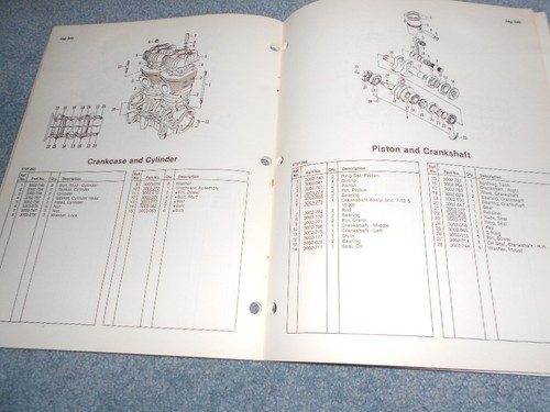 1987 ARCTIC CAT JAG PANTHER SUPER SNOWMOBILE PARTS BOOK ILLUSTRATED FACTORY OEM - Foto 5 di 6