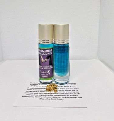 PERFUME SIGUEME Y OBEDECEME CON FEROMONAS / FOLLOW AND OBEY ME DOMINA AMOR 1PC