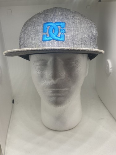MENS DC SHOES FLEXFIT HAT GREY W 