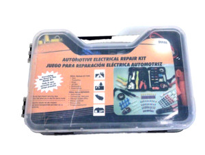 Electrical Repair Kit of Assorted Terminals Cable Ties and more with case