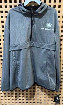 NEW BALANCE MENS JACKET SIZE SMALL COLOR GRAY 