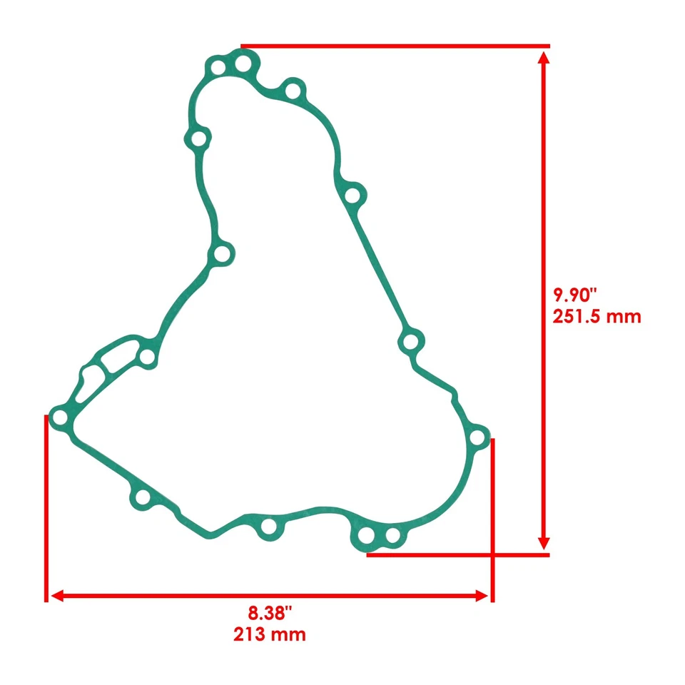 Estator y junta para Kawasaki KFX450R KFX 450R KSF450B KSF 450B 2008 2009-2014 Foto 3 de 4