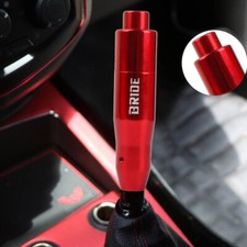 Jdm Universal Bride Red Aluminum Automatic Stick Gear Shift Knob Shifter