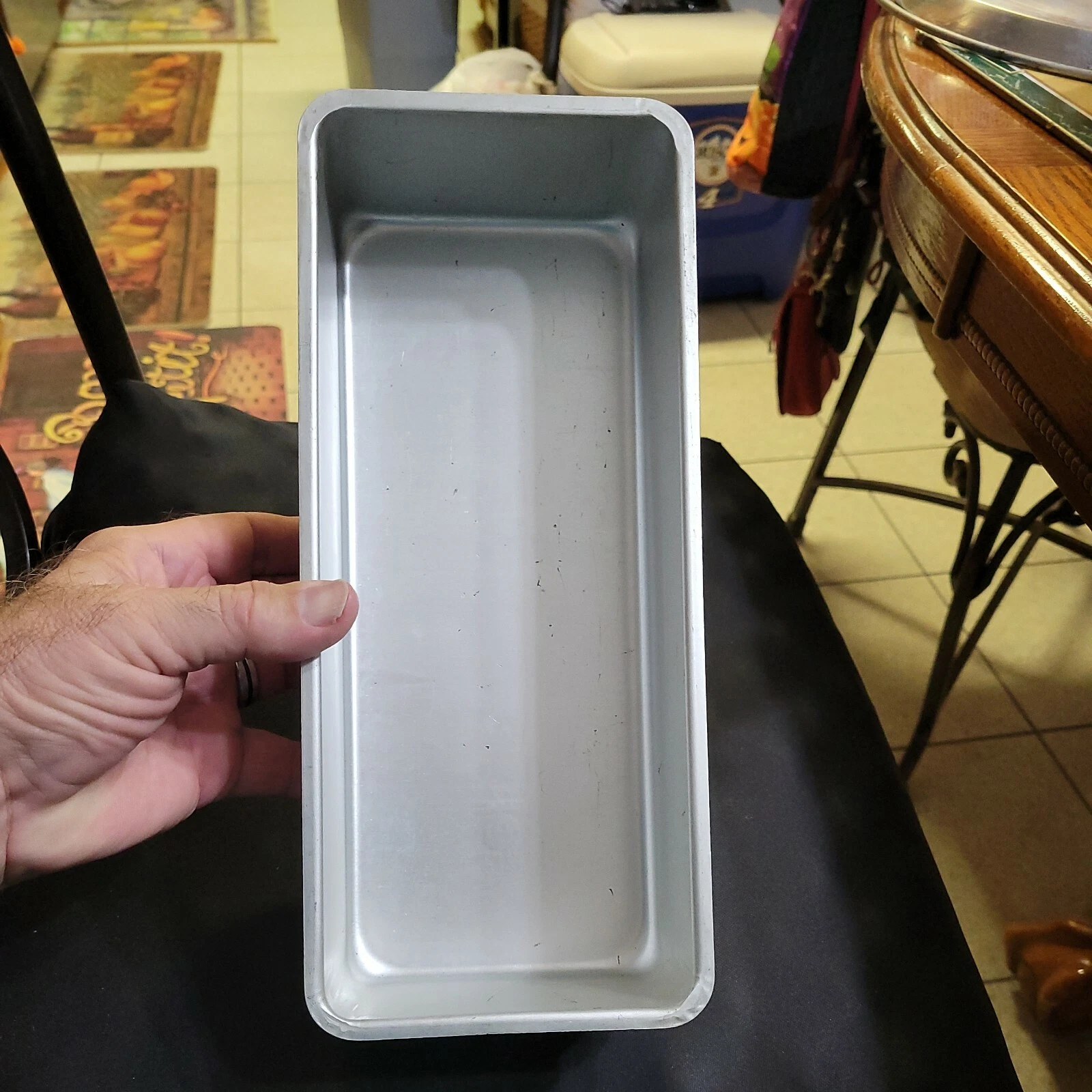 Vintage WEAR-EVER ALUMINUM BREAD PAN 2773 11 x 4.5 x 2.75", MADE IN U.S.A.