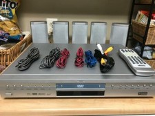 Amphion AMW-T342 5.1 Home Theater System, 5 SPEAKERS,WIRES,REMOTE TESTED, EUC