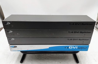 LOT OF 4 Gefen 1:4 DVI Splitter EXT-DVI-144N