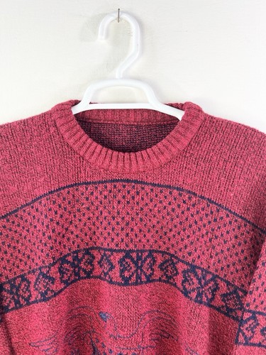 Vintage 70s E Pluribus Unum Sweater Size XL Embroidered Eagle Bicentennial - Picture 7 of 13