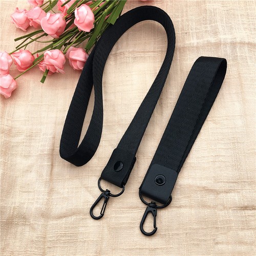 Tags Neck Hang ID Card Short Lanyards Wrist Band Key Rope Mobile Phone Straps - Zdjęcie 2 z 13