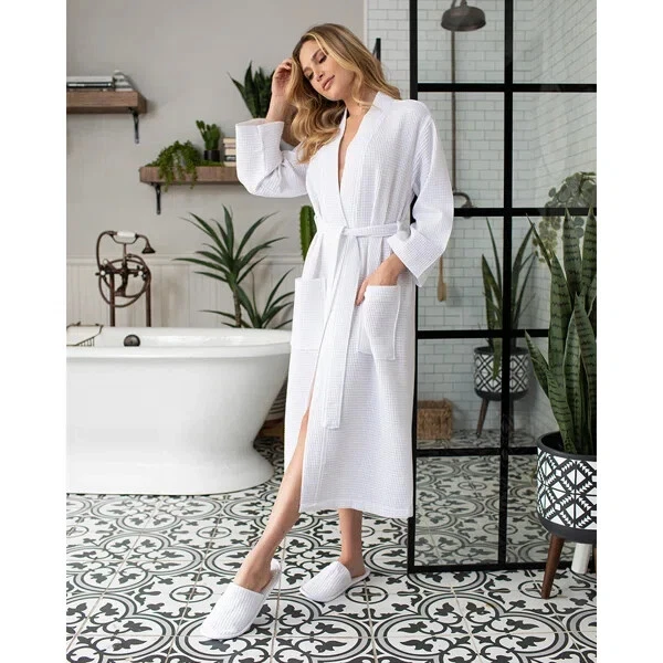 Buy Brave Soul Womens Waffles Dressing Gown Natural