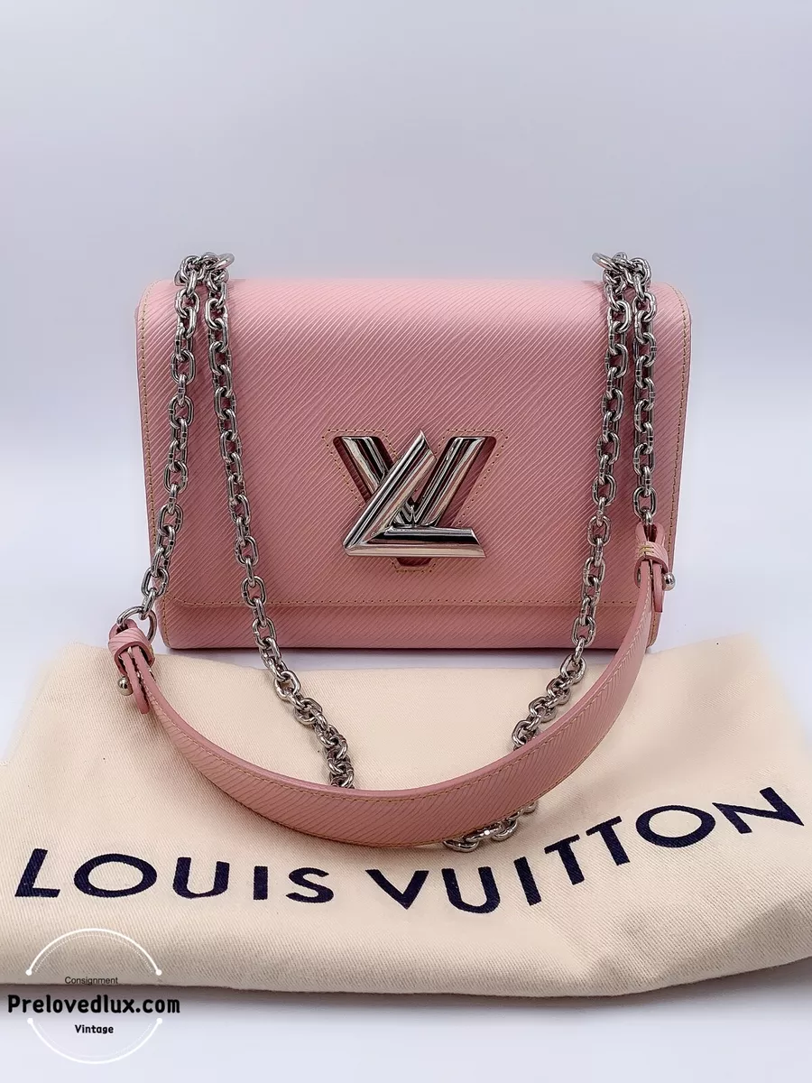 100% Authentic Louis vuitton Twist MM Epi Leather Pink s l1200