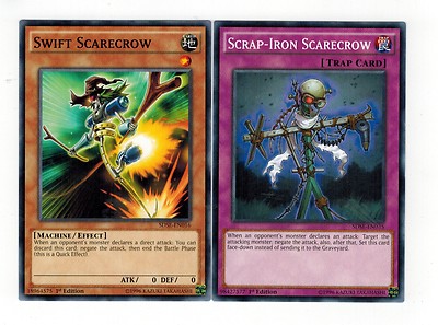 Scrap-Iron Scarecrow + Swift Scarecrow 1st SDSE-EN035 Mint yugioh Cards | eBay Scrap-Iron Scarecrow + Swift Scarecrow 1st SDSE-EN035 Mint yugioh Cards | eBay