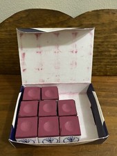Silver Cup Billiard Chalk - 8 pack Burgundy 