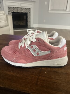 Saucony Shadow 6000 Salmon Size 9.5 S70662-3 Authentic Rare Pink Runner