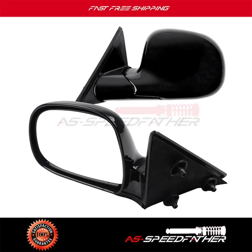 Towing Manual Mirrors For 94-98 Blazer S10 Jimmy S-15 96-98 Hombre Bravada LH+RH