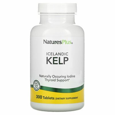 Nature's Plus, Isländischer Kelp, 300 Tabletten 