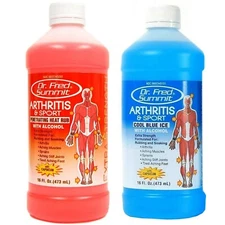 Dr. Fred Summit Arthritis & Sport Penetrating Heat + Cool Blue Ice (One of each)