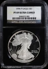 1994-P $1 Proof American Silver Eagle NGC PF 69 Ultra Cameo | PR