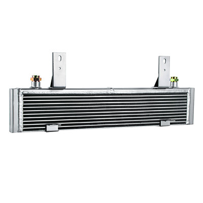 Heavy Duty Transmission Cooler Bar &Plate Fit 2011~14 6.6L LML Duramax Diesel