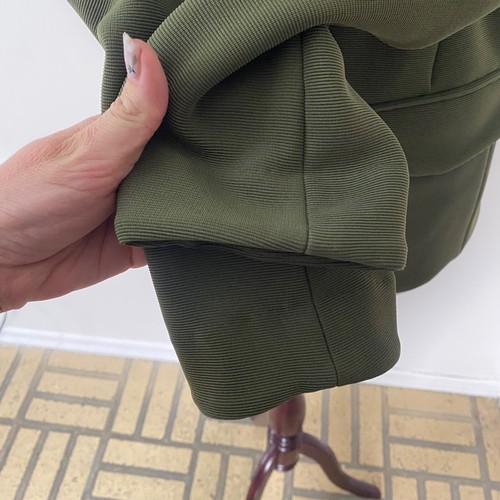 NWT Veronica Beard Kensington Knit Jacket Army Green Size Medium - Imagen 5 de 15